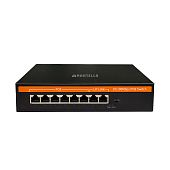 IP POE Коммутатор switch ПОЕ свитч 8 портов 6+2 uplink Mantella 65 W ВАТТ