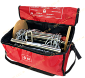 Лестница спасательная навесная пожарная ЛНСП-Кст-12-Н "ССС-М" 12 метров