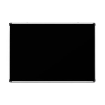 Меловая чёрная магнитная доска, 300x120 см, настенная