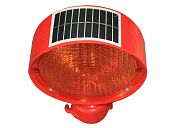 Фонарь сигнальный дорожный маяк солнечный мигалка ФС-4.1 «Опти Солар» для дорожных ограждений конусов и столбиков